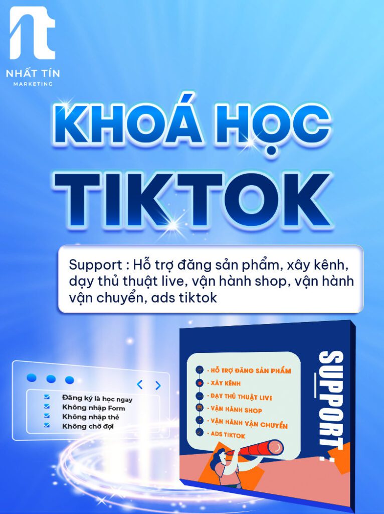 khoá học tiktok Nhất Tín Marketing
