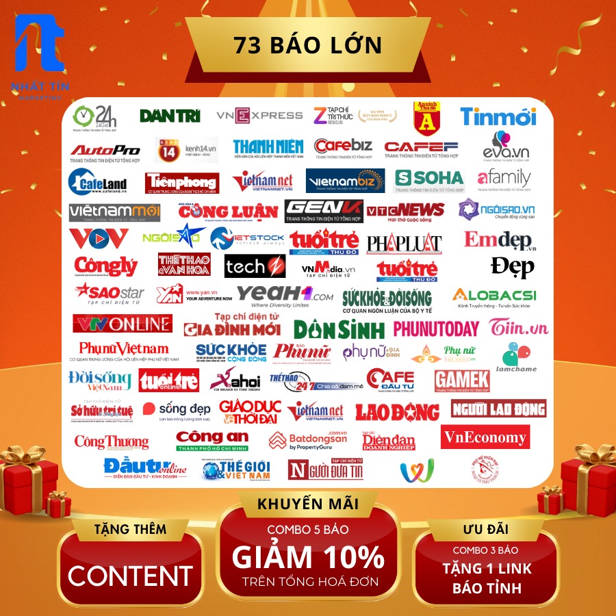 73 báo lớn - pr báo chí