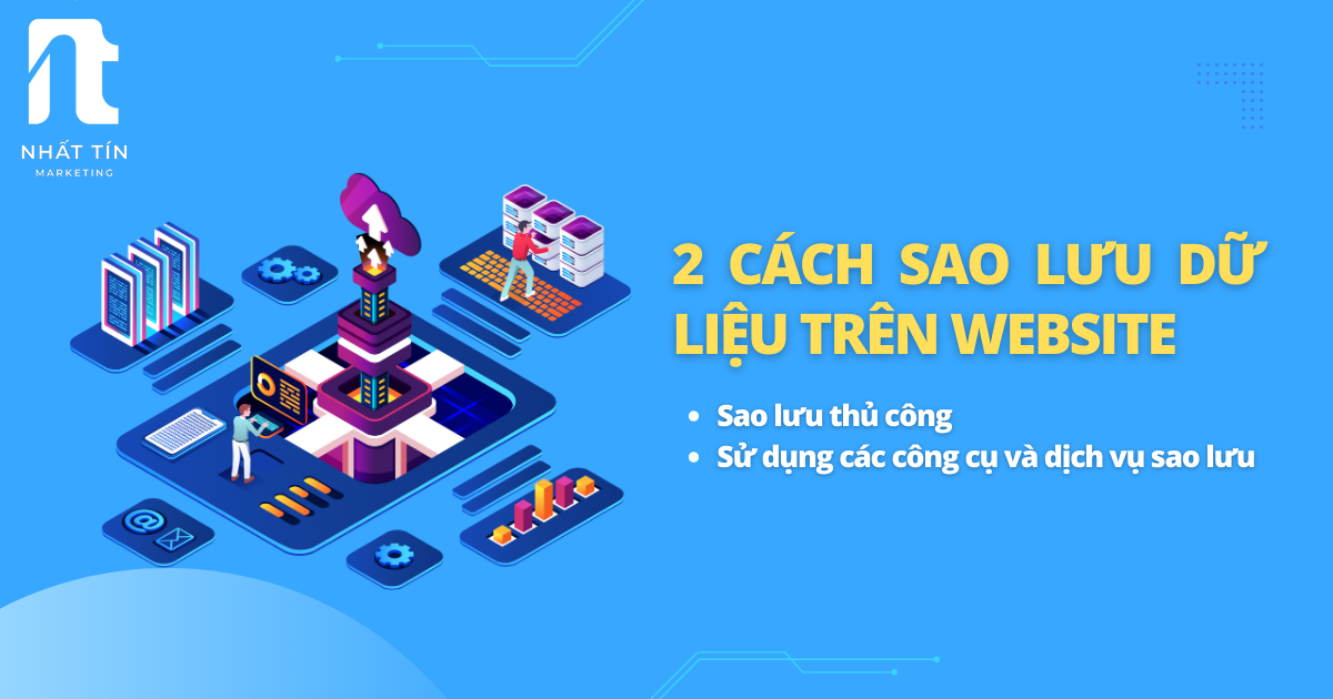 Tiến hành sao lưu dữ liệu liên tục - cách chăm sóc website