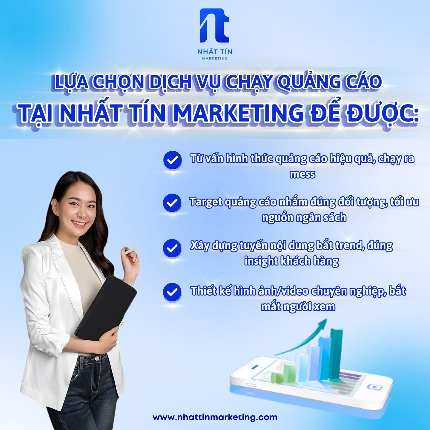 Sự khác biệt của Nhất Tín Marketing