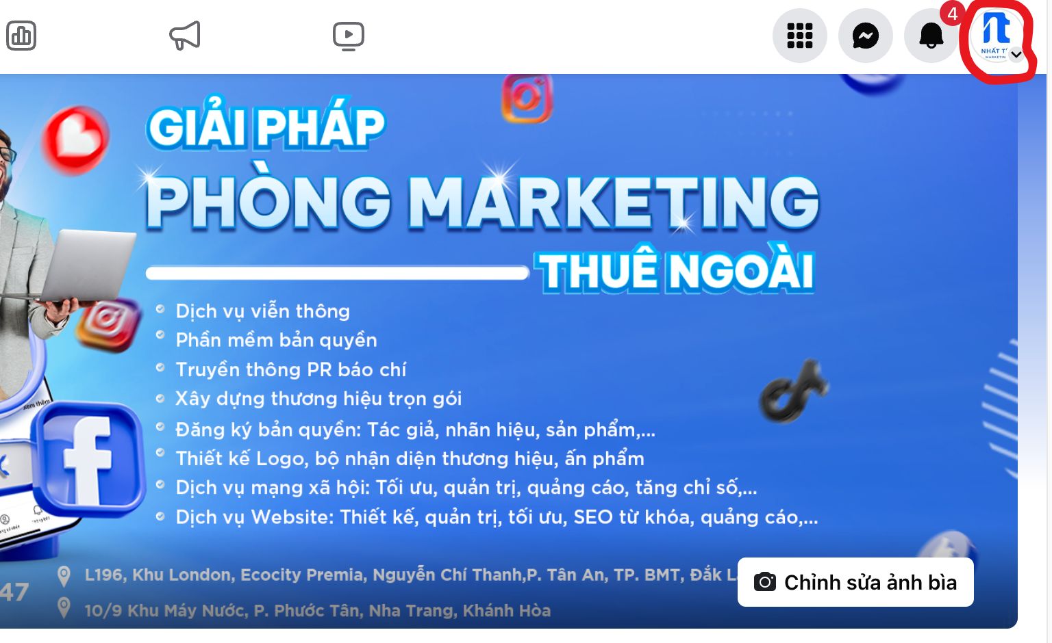 tài khoản facebook