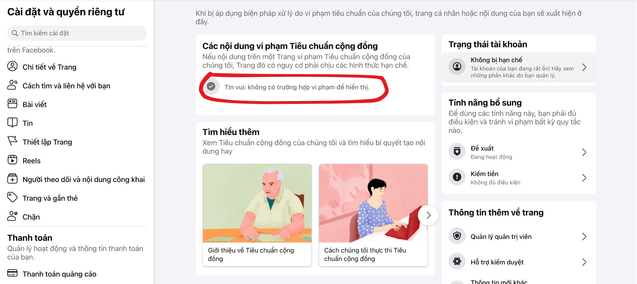 tài khoản facebook