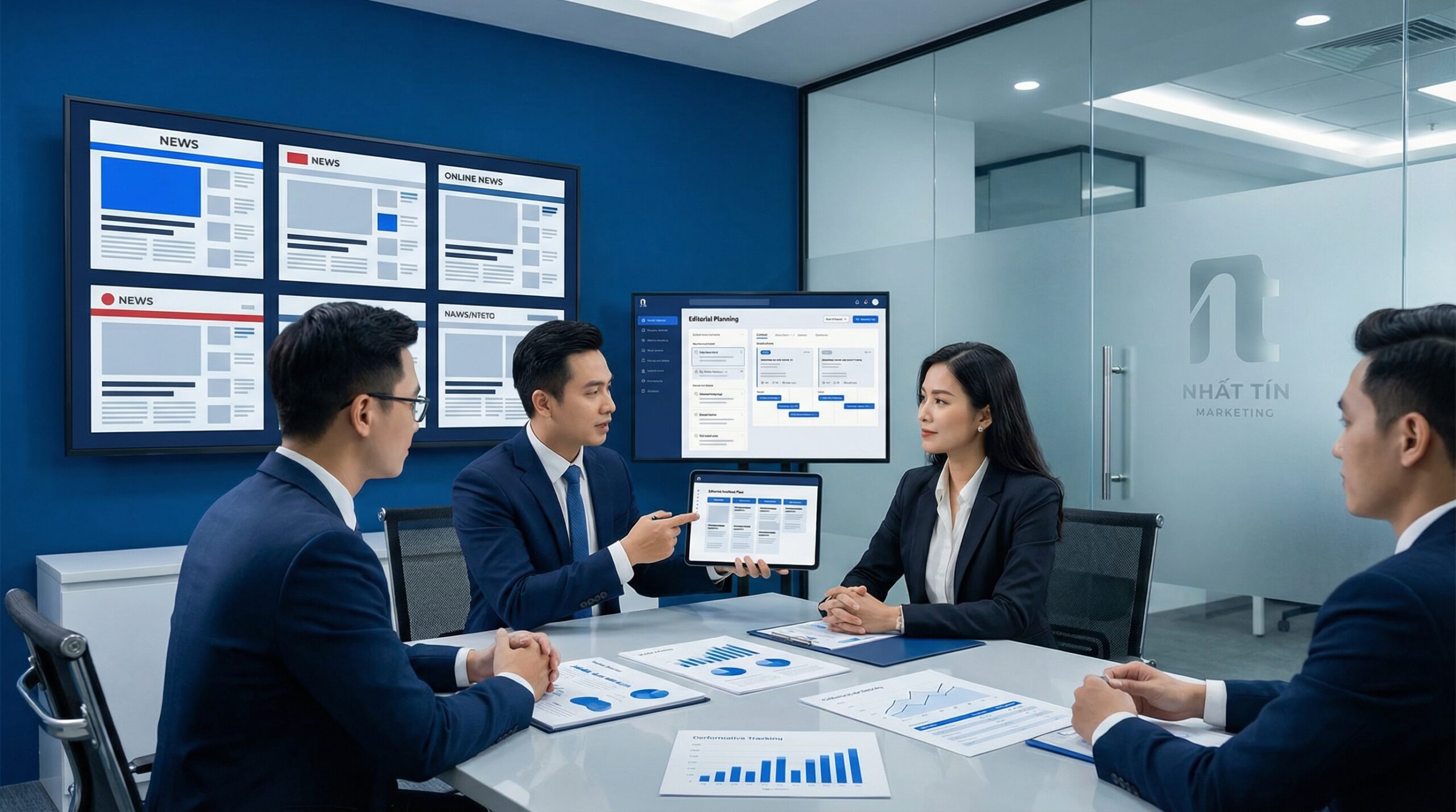 Tư vấn nội dung chiến lược báo chí - Nhất Tín Marketing