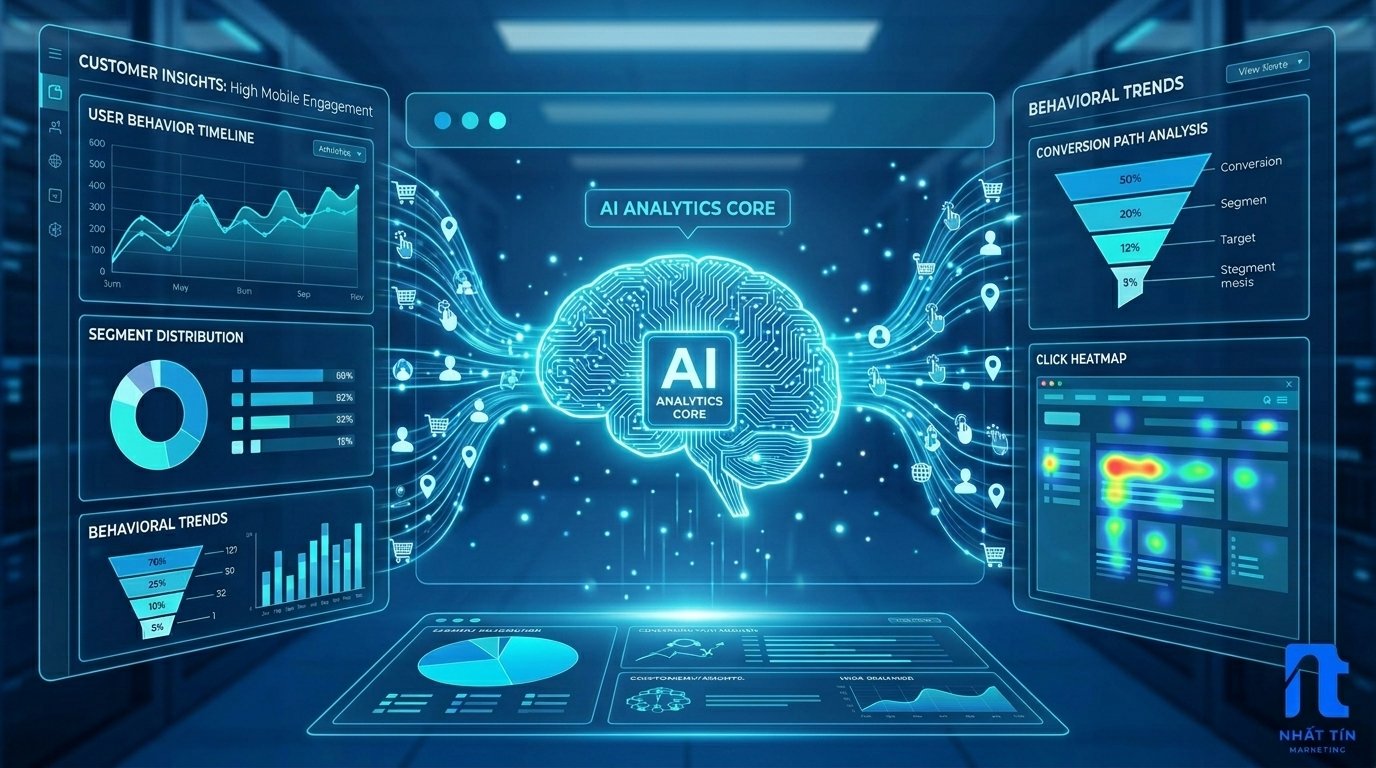 AI phân tích dữ liệu khách hàng trong marketing