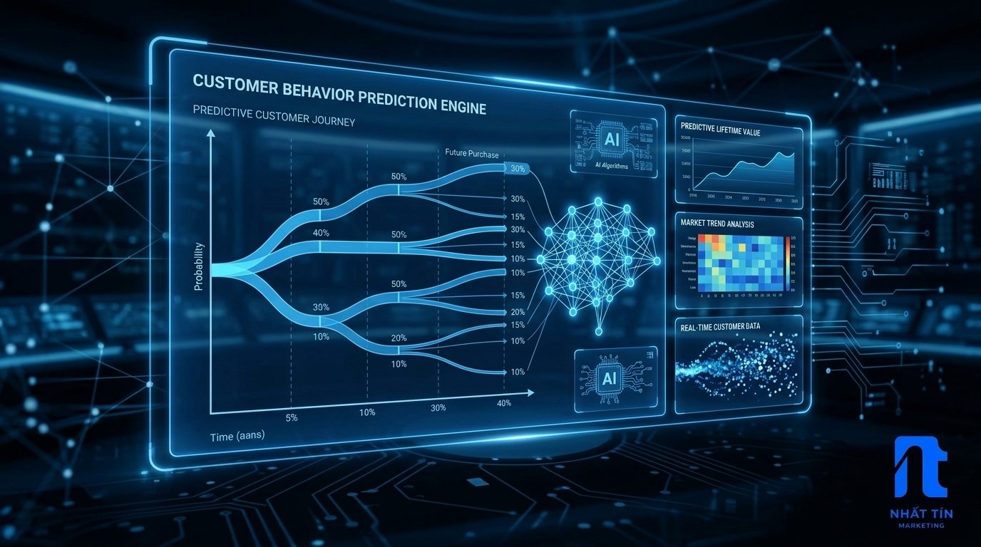 AI dự đoán hành vi khách hàng trong marketing
