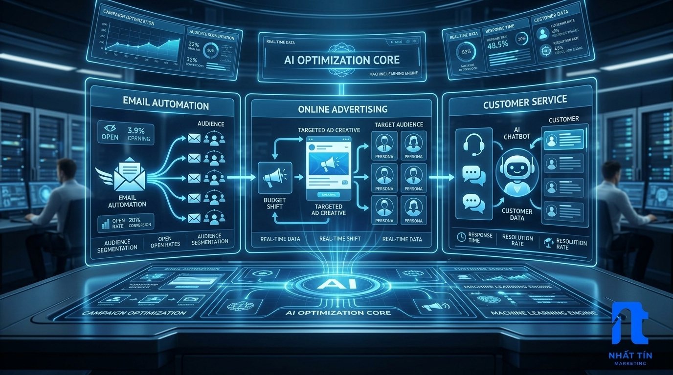 AI marketing automation tự động hóa marketing