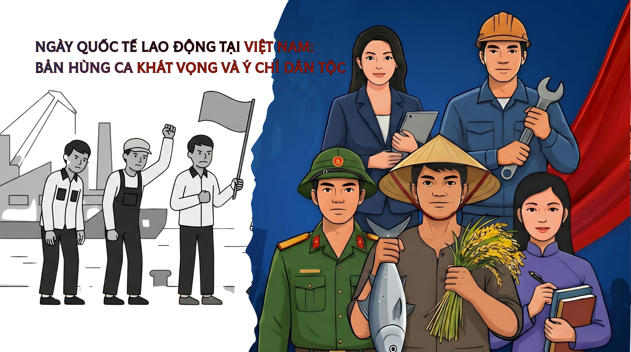 Ngày Quốc tế Lao động ⅕ đầu tiên tại Việt Nam: Bản hùng ca khát vọng và ý chí dân tộc