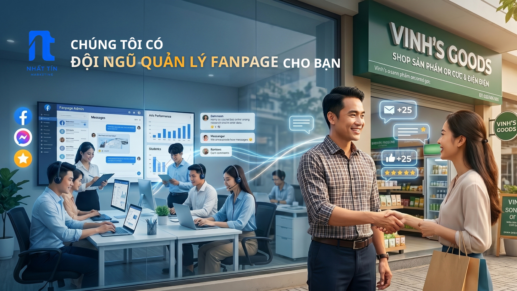 Dịch vụ quản trị Fanpage uy tín 2026: Giải pháp kết nối doanh nghiệp và khách hàng từ xa