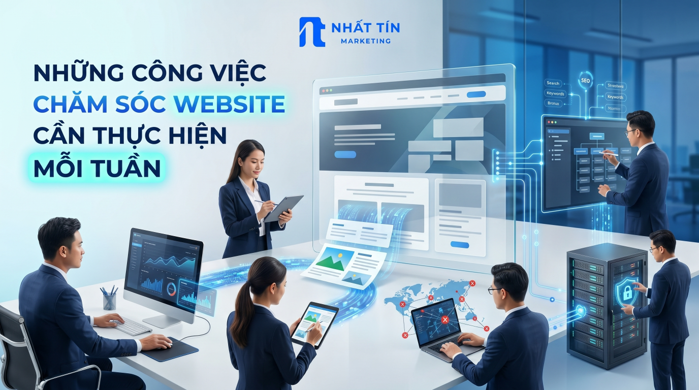 Những Công Việc Chăm Sóc Website Cần Thực Hiện Mỗi Tuần
