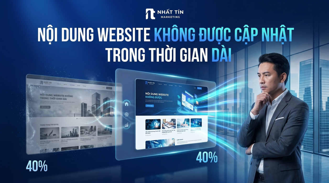 Nội Dung Website Không Được Cập Nhật Trong Thời Gian Dài