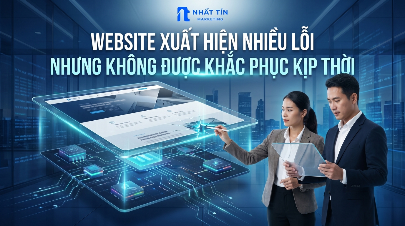 Website Xuất Hiện Nhiều Lỗi Nhưng Không Được Khắc Phục Kịp Thời