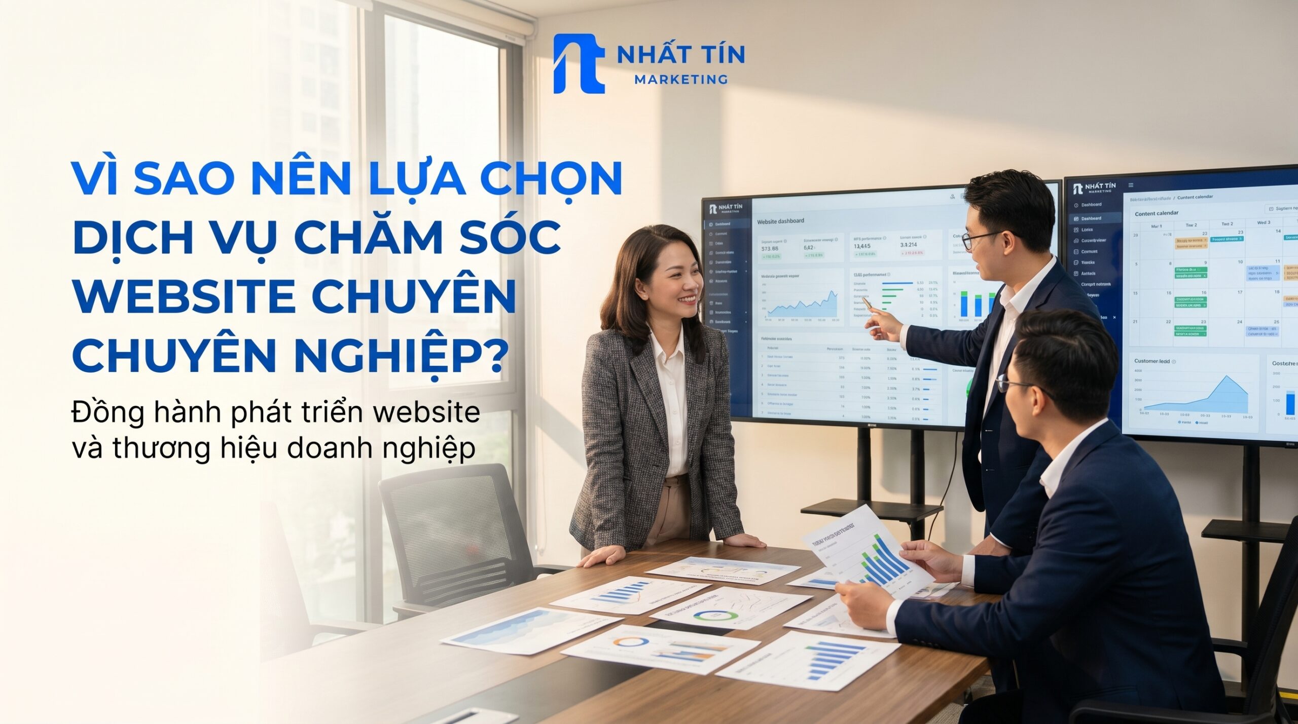 Vì Sao Nên Lựa Chọn Dịch Vụ Chăm Sóc Website Chuyên Nghiệp?