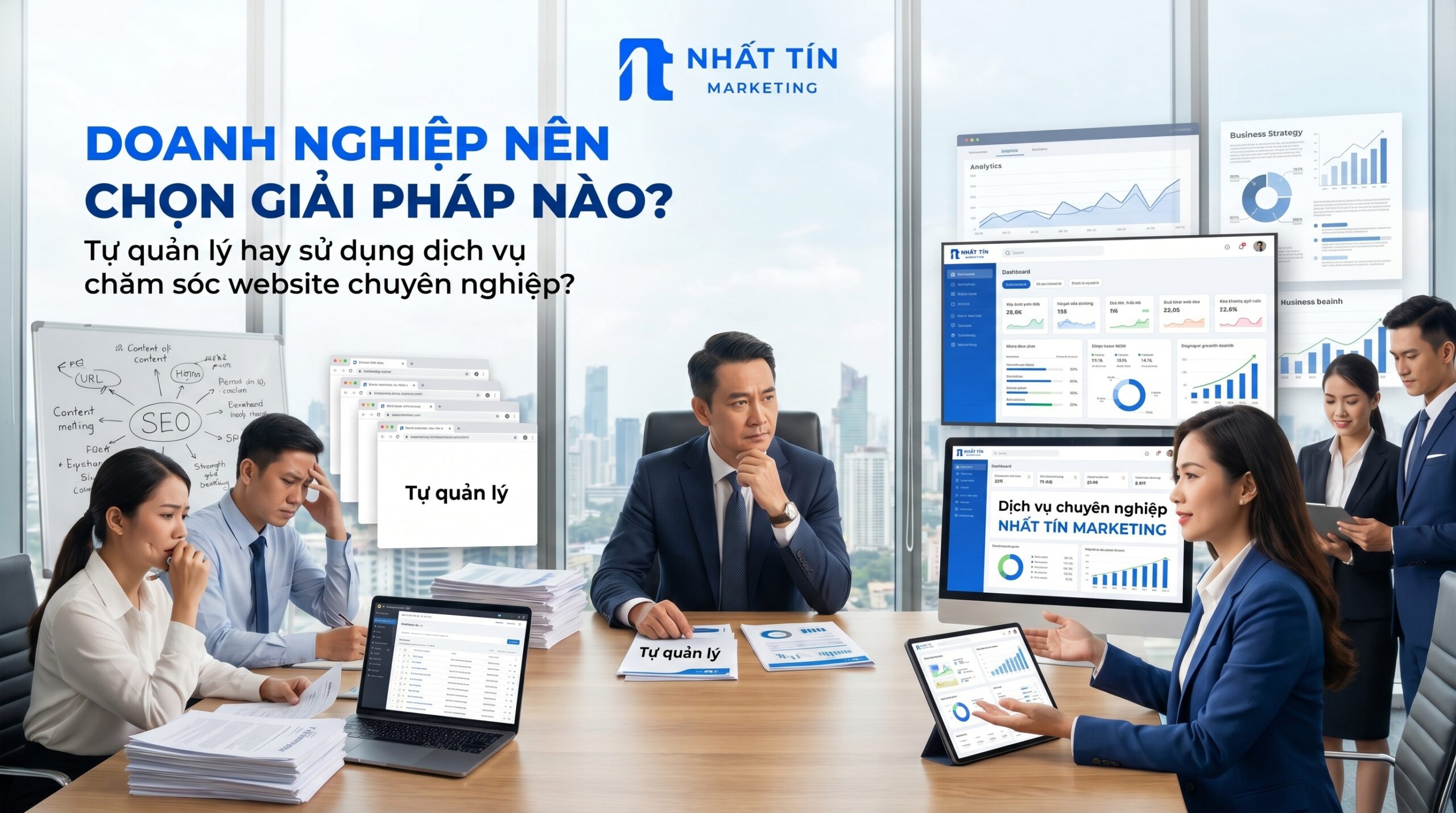 Doanh nghiệp nên chọn giải pháp nào? 