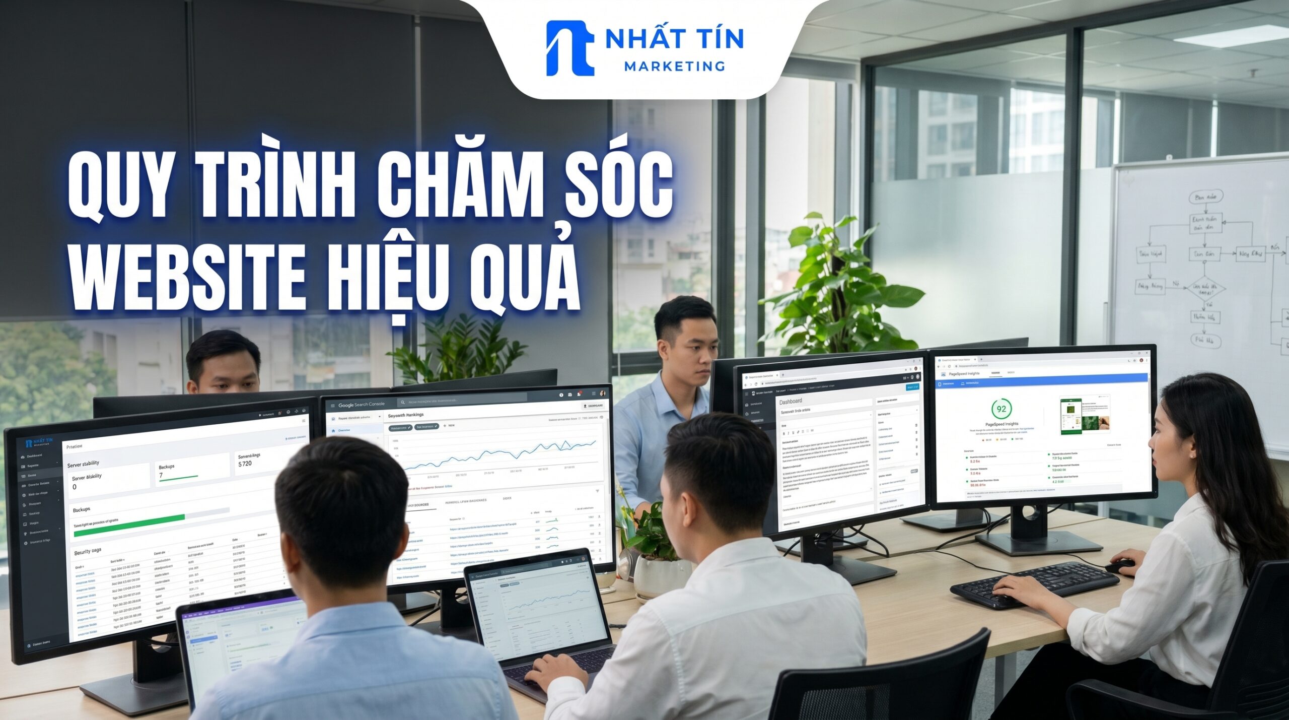 Quy Trình Chăm Sóc Website Hiệu Quả Mà Doanh Nghiệp Nên Áp Dụng