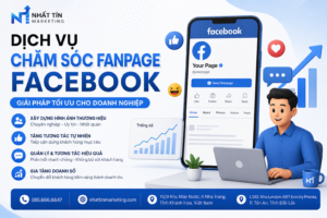 dịch vụ chăm sóc fanpage facebook 